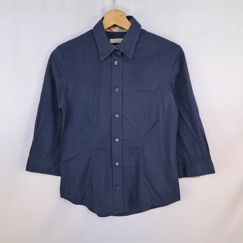 Camicia burberry blu taglia - camicia, xs