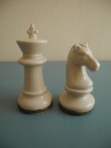 Duo pièces échec céramique - duo,