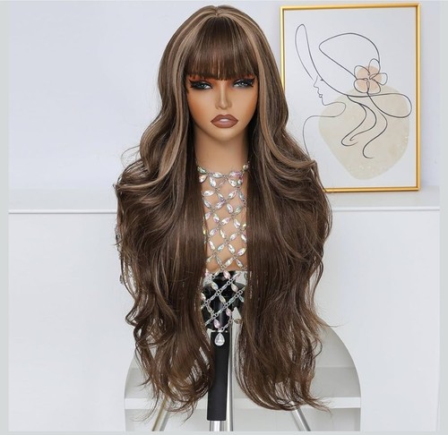 Parrucca balayage lunga biondo - balayage,
