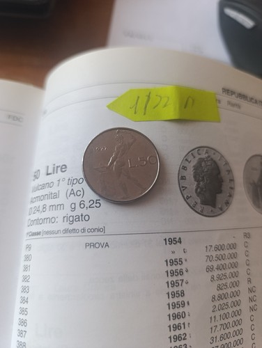 Moneta lire del - da, 1977