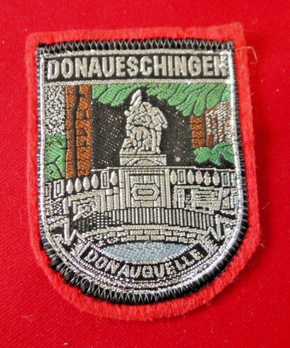 Patch ville feltro rosso - patch,