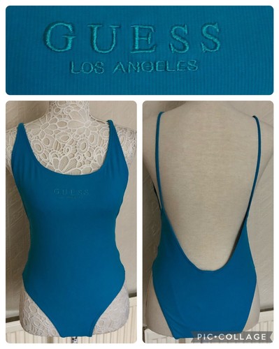 Costume bagno guess blu - costume,