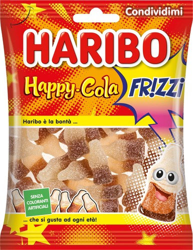 Haribo happy cola - happy, frizzi
