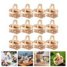 12 Pcs Cestino Mini Casa