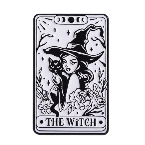 The witch tarot card - the,