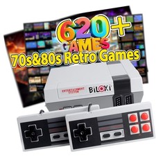 620 Retro Game Console, 8-Bit