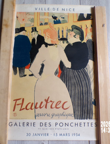 Affiche originale 1954 - ,