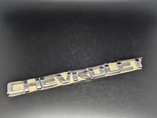 CHEVROLET H. 18MM LOGO SIGLA EMBLEMA FREGIO STEMMA SCRITTA BADGE TARGA TARGHETTA