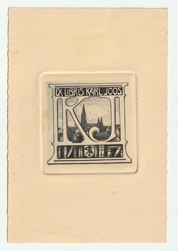 Karl joos eigen - karl, eigen-exlibris