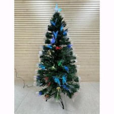 Albero di natale con Fibre Ottiche RGB Multicolore Alberello con Luci LED e Gioc