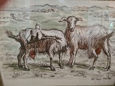 Quadro Alfonso Grassi - Acrilico su Carta - Timbrato e Firmato dall'artista 