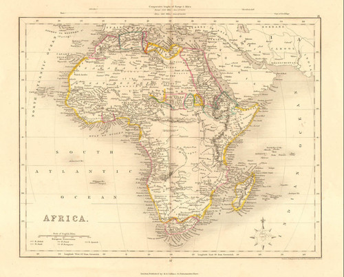 Africa afrique carta - afrique,