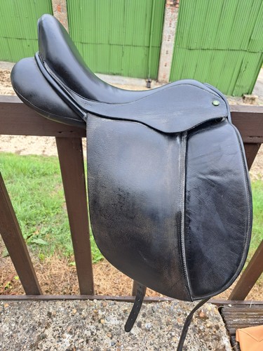 Sella dressage con corona - sella, da