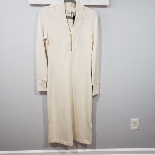 Abito midi mezza zip varley - abito,