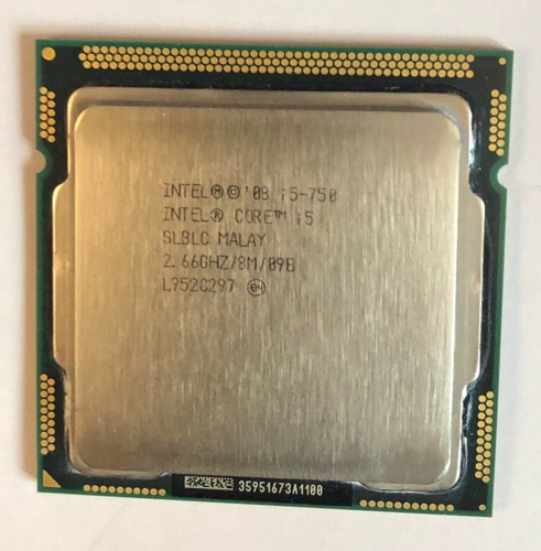 Processore intel core 750 - processore,