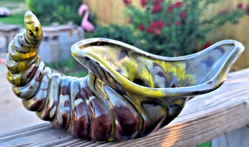 Corno abbondanza ceramica - abbondanza,