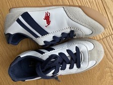 Very Rare Polo Ralph Lauren Junior Shoes In Leather