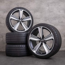 Cerchi Audi RS4 RS5 20 pollici B9 8W F5 ruote estive 8W0601025CS Peak nero opaco