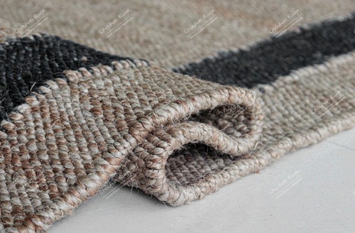 Tappeto iuta canapa beige