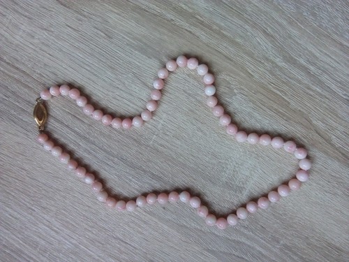 Collana corallo rosa - in,