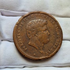 10 Tornesi 1844 Testa grande