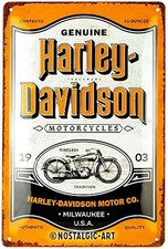 Metal Tac Signs 3D "Harley