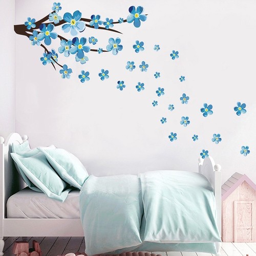 Adesivo murale decorare fiore