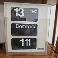 Solari Udine  Dator Flip Clock Vintage