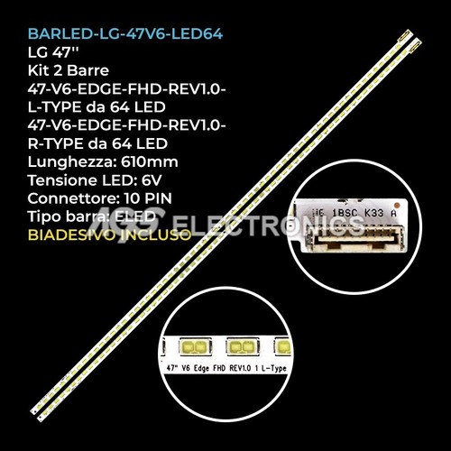 Kit barre strip - 2, 64