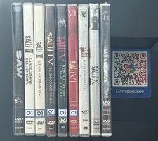 SAW L’ENIGMISTA SAGA - 9 DVD ITA Collection in italiano