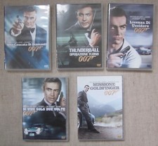 Agente 007 lotto 5 DVD James