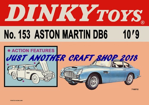 Dinky toys 153 - toys, aston
