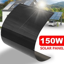 Pannello Solare 150W Mono 150W Pannello Solare Flessibile Flessibile per Casa Auto Campeggio