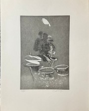 GIANCARLO CAZZANIGA incisione