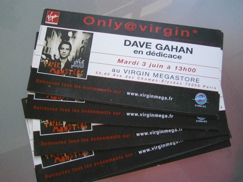 Dave gahan depeche - gahan, paper