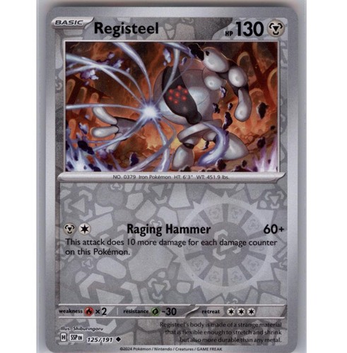 Registeel reverse holo - registeel,
