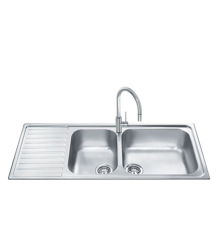 Lavello smeg lgm116s inox - lavello,