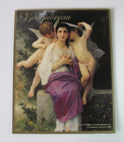 Vintage bouguereau calendar - vintage,