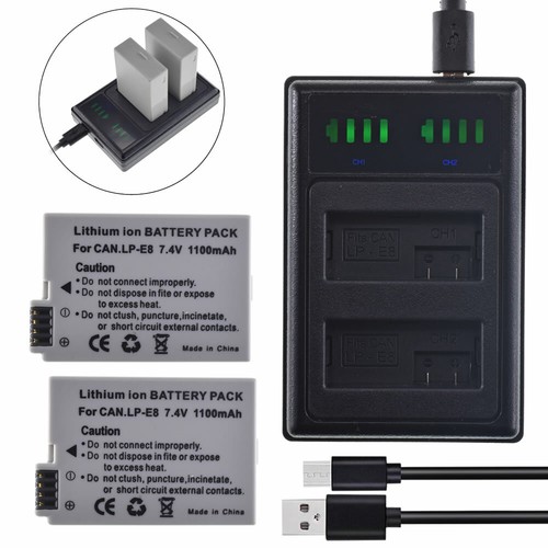 Batteria - 2x, lp-e8
