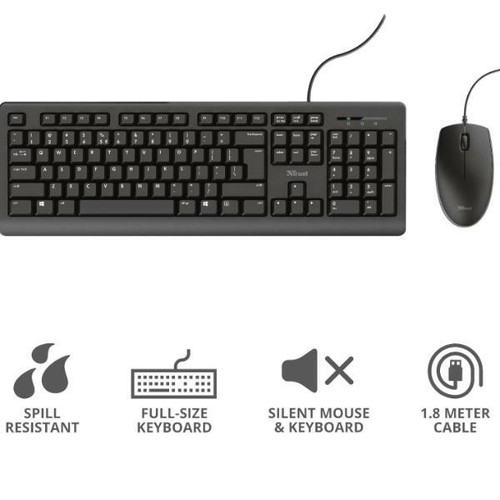 Kit tastiera mouse - tastiera, e