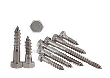 VITI PER LEGNO IN ACCIAIO INOX