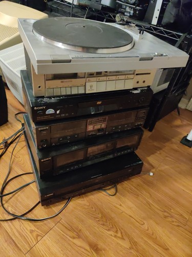 Lotto varie attrezzature hifi - lotto,