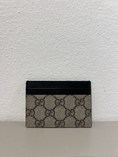 Portacarte Gucci Beige Tela GG