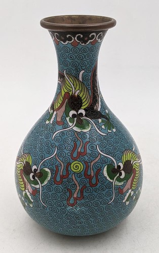 Antico vaso drago cinese - antico,