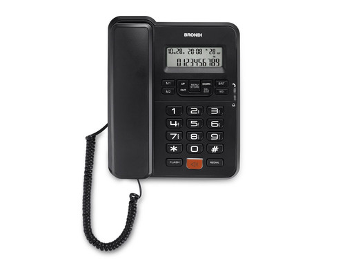 Telefono fisso brondi office - fisso,