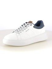 Sneakers stringate uomo bianco