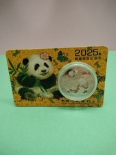 Moneta Di Argento Di Panda