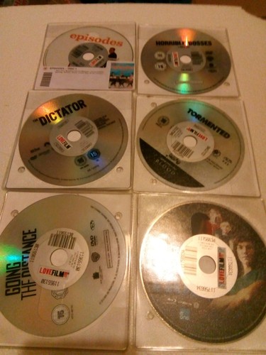 Lovefilm dvds - ex,