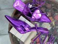 DECOLLETE DONNA PURPLE SANDALI