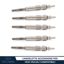 5 Candelette Accensione per VW